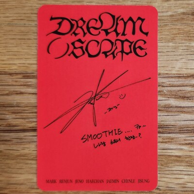 Jeno Official Photocard NCT Dream Dream () Scape Smini Ver Kpop