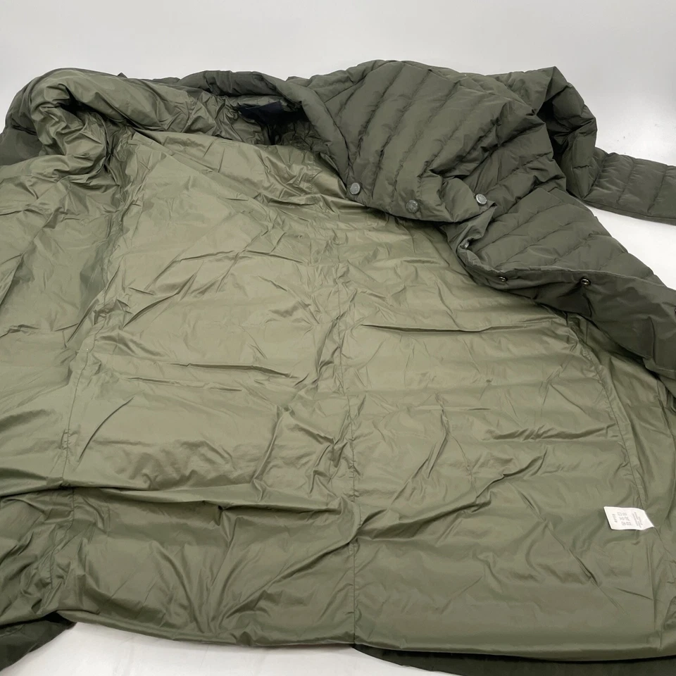 CROQUIS men XL Puffer Jacket Made In Japan Farfetch Japanese designer olive maxi - Image 4 of 4