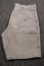 Wrangler Vintage 90s Loose Fit Denim Carpenter Shorts Skater Grunge Men's 38x9