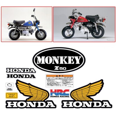 Sticker Fuel Tank For Honda Monkey Z50 J-I 1978 Emblem Logo