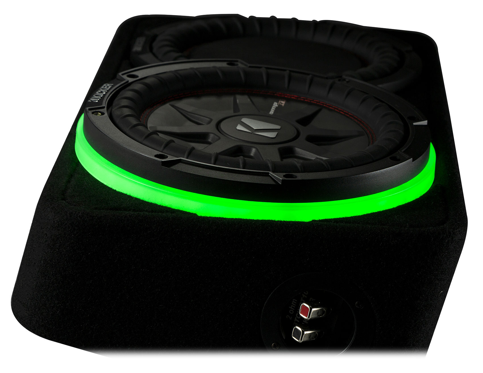 KICKER 47KLSR12 KLSR 12 Защищенный от атмосферных воздействий светодиодный Динамик сабвуфер с кольцевой подсветкой Пульт дистанционного управления