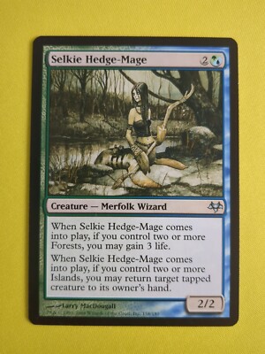 Selkie Hedge-Mage - Eventide - MTG