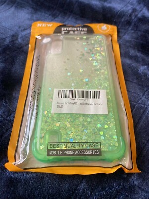 Dzxouui for Galaxy A10 Case radient green 6.2in TPU Protective Cover-BRAND NEW