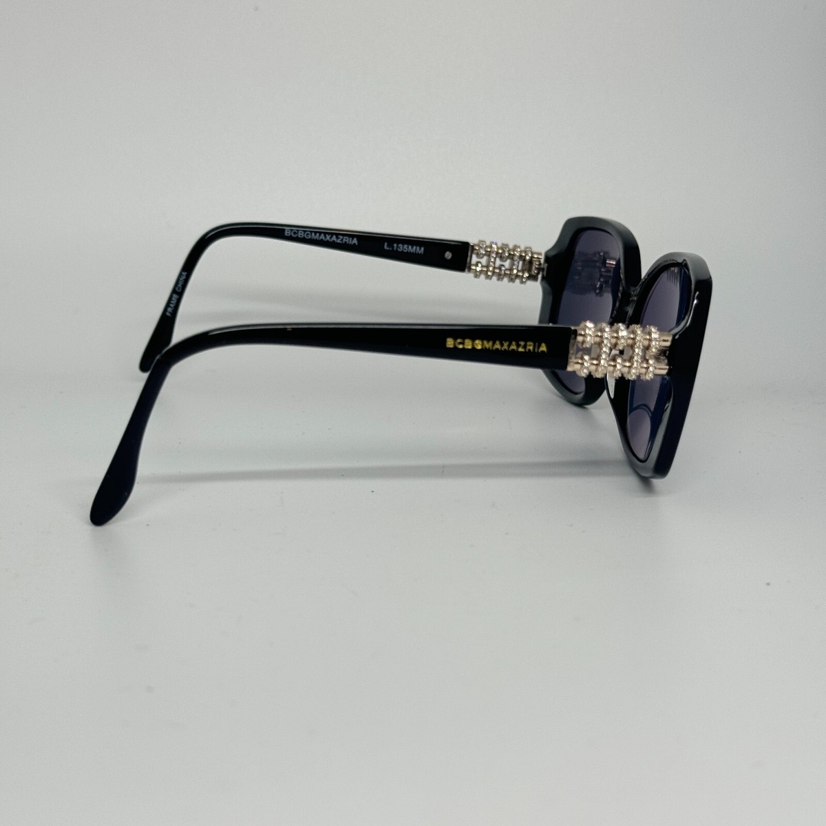BCBGMAXAZRIA DIVERSION Black Eyeglasses Frame 56-16-135mm  display picture 3