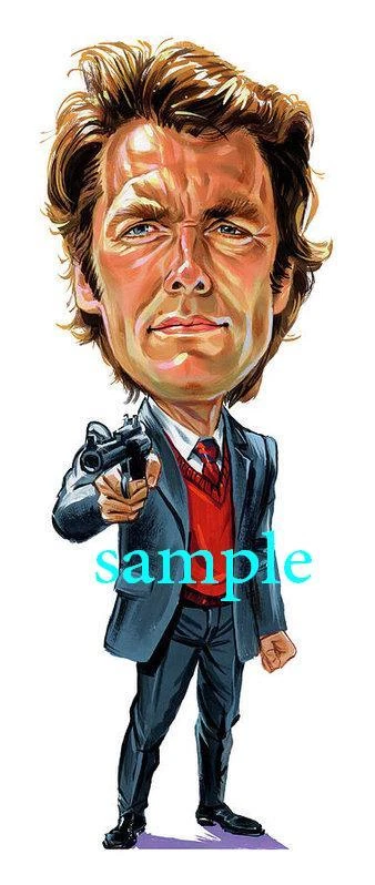 CLINT EASTWOOD #1 REFRIGERATOR MAGNET TOOL BOX LOCKER CHRISTMAS GIFT MAN CAVE