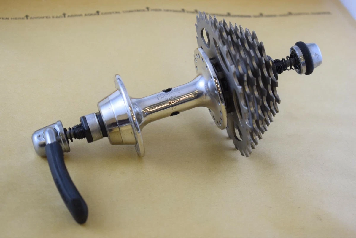 Shimano FH R 105 GOLDEN ARROW Rear hub 36 hole 126mm the cassette 23 13t NOS