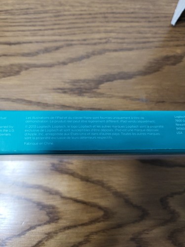 Logitech Wired Keyboard 920-005843 with Lightning Connector for iPad Brand New - Picture 5 of 7