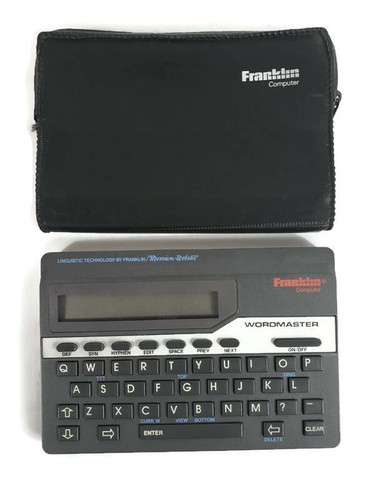 Franklin Wordmaster Deluxe Modell WM-1055 inklusive Anleitung und Koffer - Bild 4 von 8