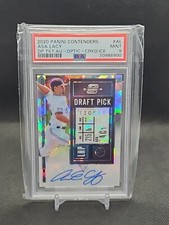 ASA LACY 2020 Panini Contenders Optic CRACKED ICE AUTO #/23 RC Draft Pick Ticket
