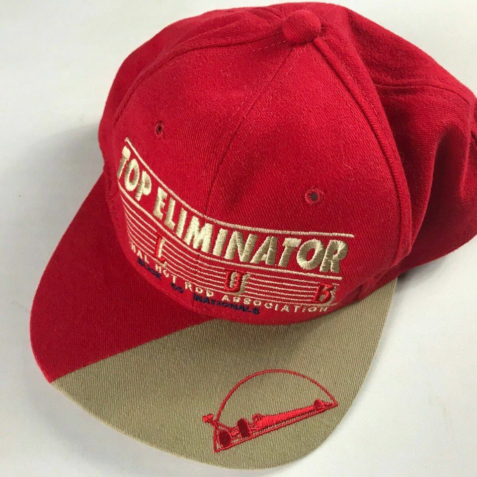 Top Eliminator Hat VTG 1997 Cap Houston Texas Strapba… Gem