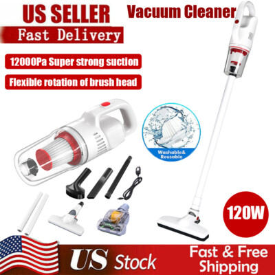 12000Pa Powerful Cordless Vacuum 4 in 1,Long Runtime Cordless Vacuum Cleaner