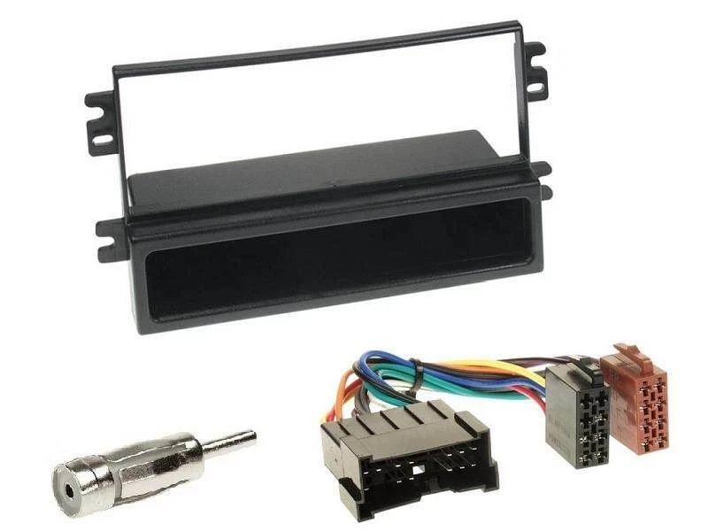 JVC KD-DB622BT DAB inkl Antenne Bluetooth Einbauset für KIA Carens II 2002-2006 - Bild 2 von 4