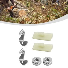 Kit de pi??ces de tron?onneuse robuste ??crous de barre d'attrape-cha?ne pour