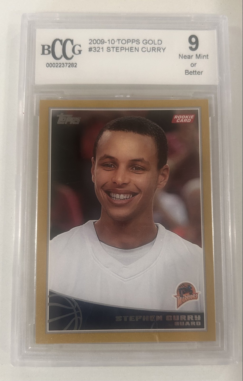 2009-10 Topps - Stephen Curry #321 Gold /2009
