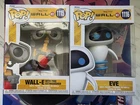 Disney Pixar Wall-e Funko Pops: Eve And Wall-e With Fire Extinguisher