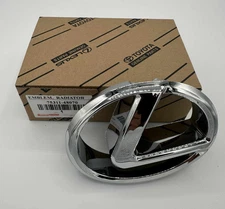 04-09 OEM NEW LEXUS RX330 RX350 RX400H FRONT CHROME GRILLE EMBLEMS L 75311-48070