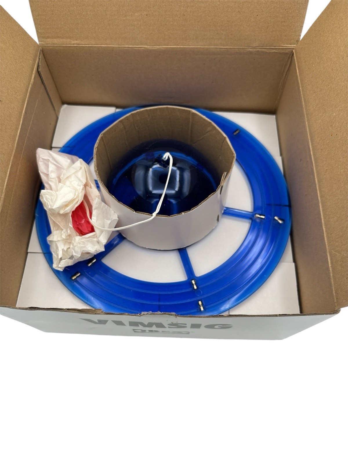 Vintage 1990 IKEA VIMSIG Space Mobile Comet Stars Saturn Rocket Baby Crib 