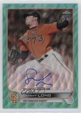 2022 Topps Chrome Rookie Aqua Wave Refractor /199 Sammy Long #RA-SL Auto 1o0r