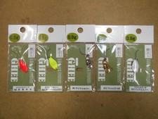 Nories Trout Program Ghee 0.9g Set of 5, NewArea Fishing, Yamame, Iwana
