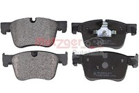 Metzger Bremsbelagsatz, Scheibenbremse 1170796 FüR CitroËN Peugeot