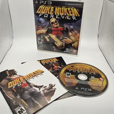 Duke Nukem Forever Playstation 3 PS3 Complete Game CIB w Manual-Insert Tested 