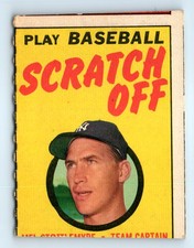1970 Topps #NNO Mel Stottlemyre Scratch-Offs