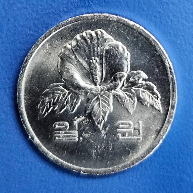 1983 Unused 1 Won Coin M804 Vintage Collectible