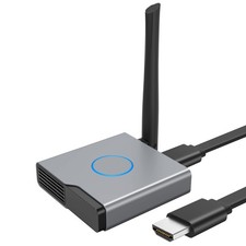 Wireless HDMI Display Dongle Adapter 4K, Wireless Receiver, Streaming Media V...