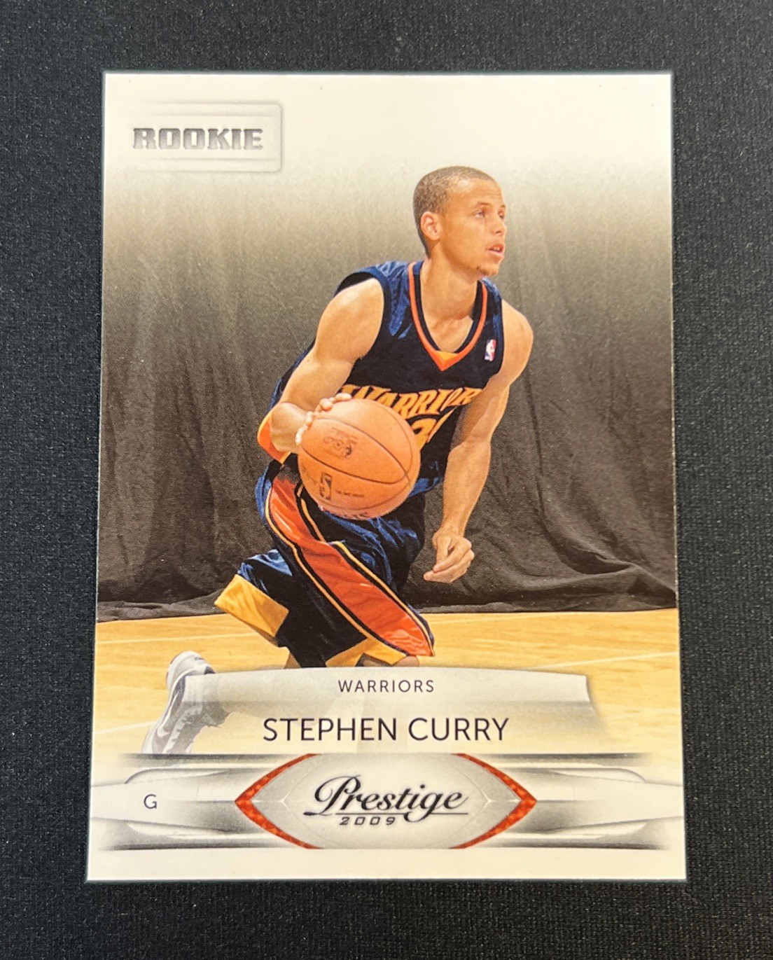 2009 Panini Prestige Stephen Curry Rookie Card #157 Warriors CLEAN