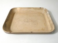 ancien grand plat à four en grès vernissé Emile Henry vintage