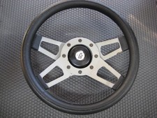 Vintage Grant Challenger 4-spoke Steering Wheel Black 13.5 Gt Retro Hot Rod