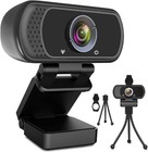 Webcam HD 1080P Web Camera, USB PC Computer Webcam with Microphone, Laptop Deskt