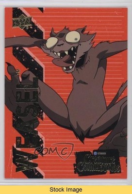 2025 Upper Deck DC Creature Commandos Red Neon Weasel #12 READ 1pi7