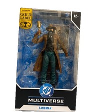 McFarlane DC Multiverse Gold Label Wesley Dodds SANDMAN Target Ex. NEW & Sealed