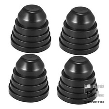 4 Pcs Universal Rubber Housing Seal Cap 65x72mm Car Headlight Dust Cover