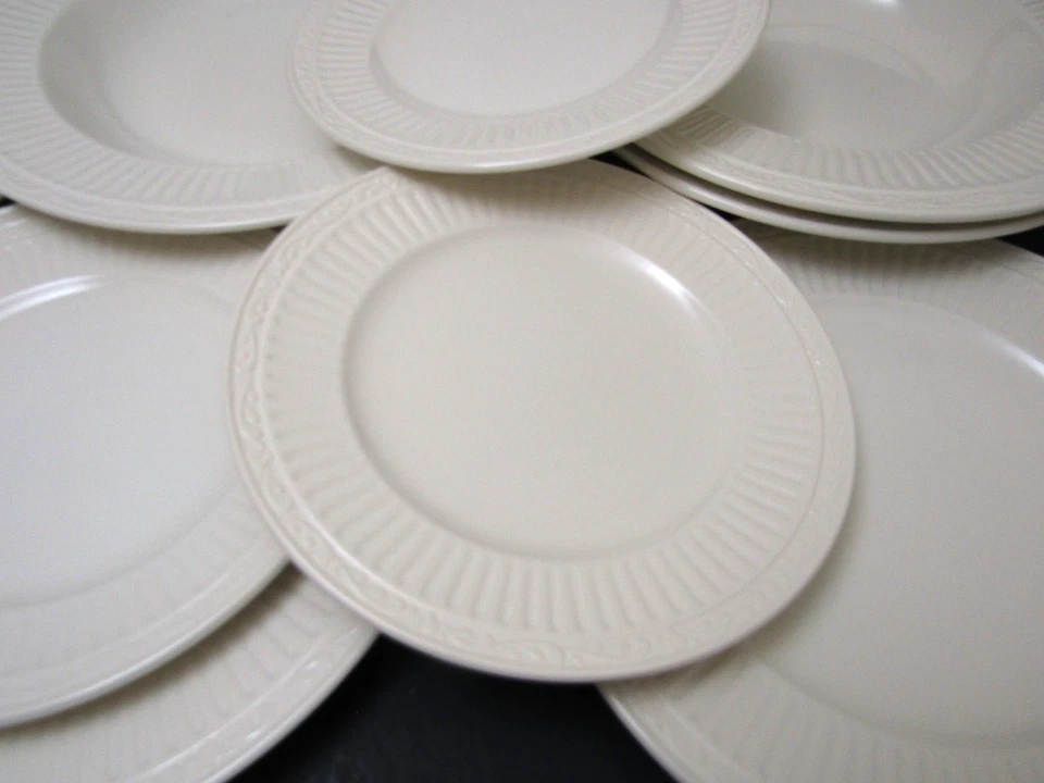 (13) Juego de platos de pan de ensalada Mikada Italian Countryside DD900 cuencos de pasta blancos Foto 3 de 4