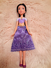Disney Hasbro Princess Jasmine Party Fashion Doll 11”  Aladdin With Purple Shoes