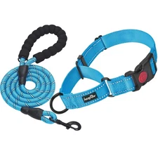 Haapaw 2 Packs Martingale Dog Collar With Quick Release Buckle Reflective Dog Tr