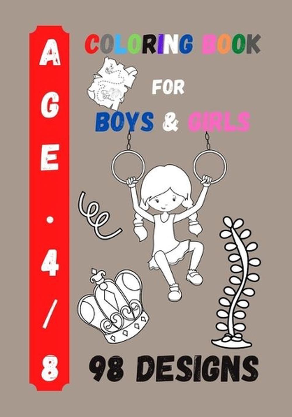 Coloring Book for Boys and Girls: Kids Coloring Activity by Yves Kervella (Engli