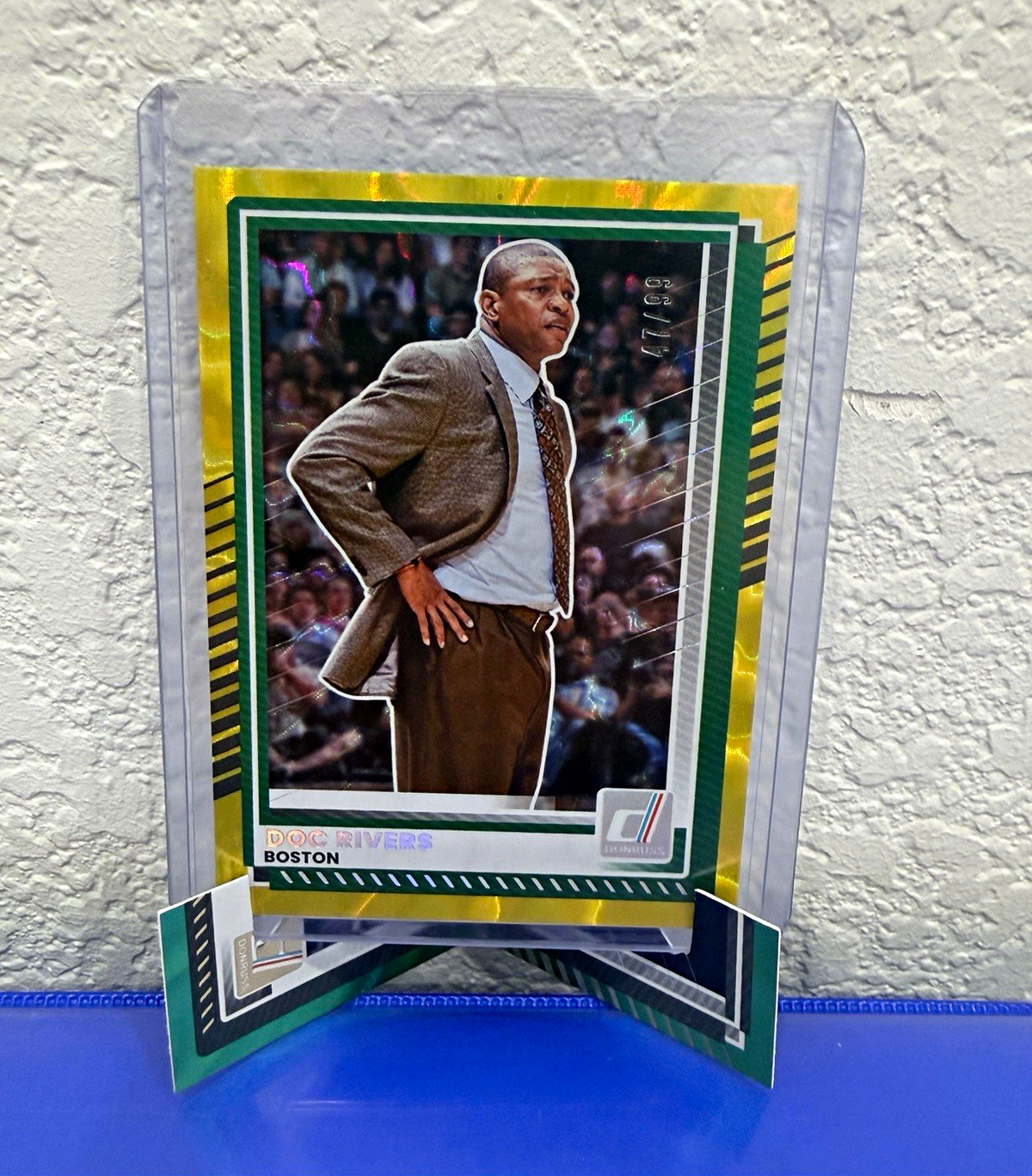 Panini 2020-21 Donruss Basketball Doc Rivers Celtics #161 Gold Parallel