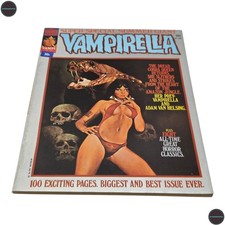 Vampirella Vol.1 #37 Warren Magazine Comic 19...