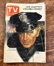 Vintage TV Guide Magazine November 1-7 1975 Lloyd Bridges Joe Forrester ￼