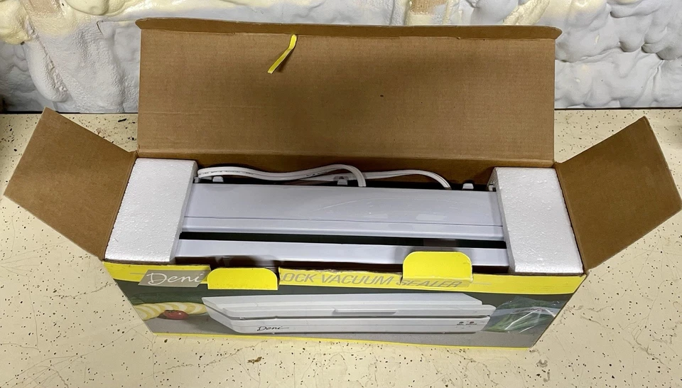 Вакуумный герметик Deni Freshlock - винтажный - открытая коробка - модель 1631 - Изображение 2 из 4