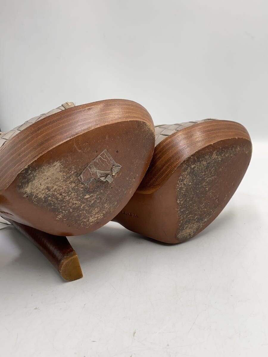 BOTTEGA VENETA Intrecciato high heel sandals, size 38 thumbnail 4