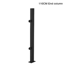 Balustrade Glass Panels Toughened & Steel Posts System For Decking & Patios UK