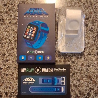 Mega Man My Play Watch W/ Pre Order Bundle UNOPENED & MINT
