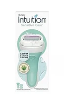 Schick Intuition Sensitive Care Razor with 2 Refill Cartridges