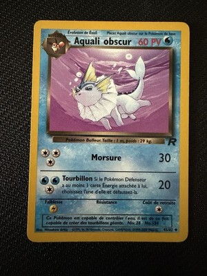 DARKES AQUALI UNCO - POKEMON 45/82 TEAM ROCKET EDITION 2 DE
