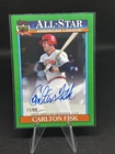 2026 Topps Series 1 Carlton Fisk Red Foil (RAW)