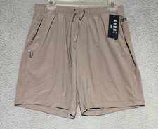 New Rhone Unlined Pursuit Shorts 7 Foggy Taupe Mens Medium Performance New Rhone Unlined Pursuit Shorts 7 Foggy Taupe Mens Medium Performance